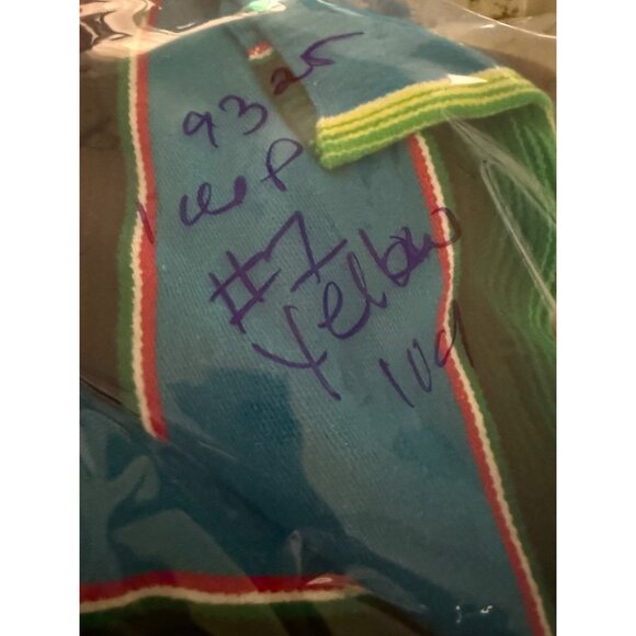 VTG Rainbow Saltillo Serape Hand Woven Wool Mexican Blanket Fringe wheelchair - Picture 10 of 10